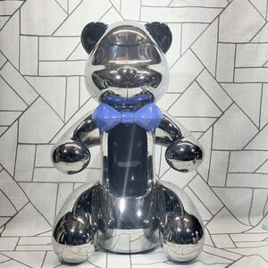 Belvedere Vodka Chrome Bear 21" LED Light Up Bow Tie Bottle Glorifier Display